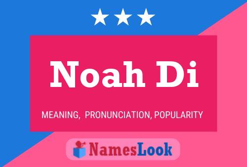 Póster del nombre Noah Di