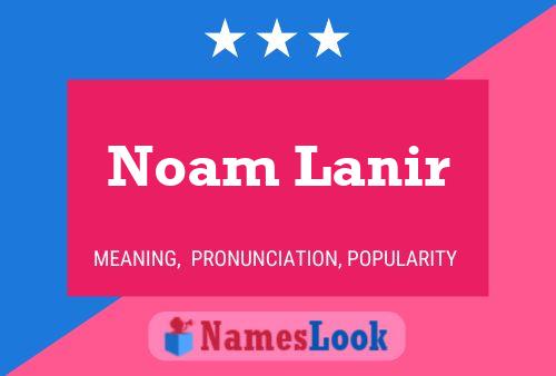 Póster del nombre Noam Lanir