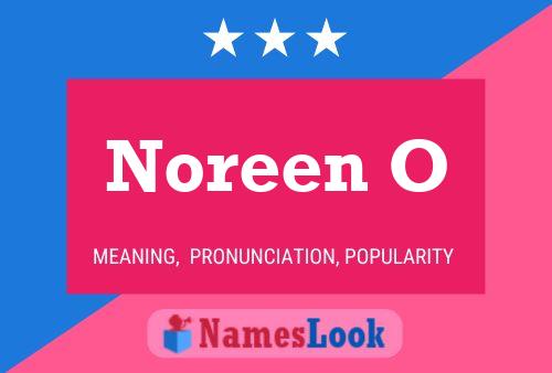 Póster del nombre Noreen O