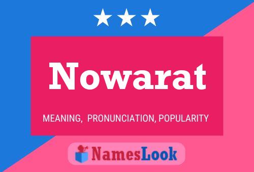 Póster del nombre Nowarat