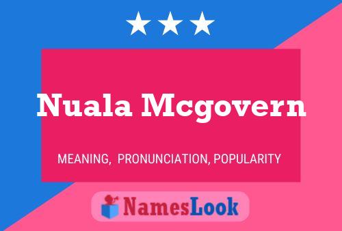 Póster del nombre Nuala Mcgovern