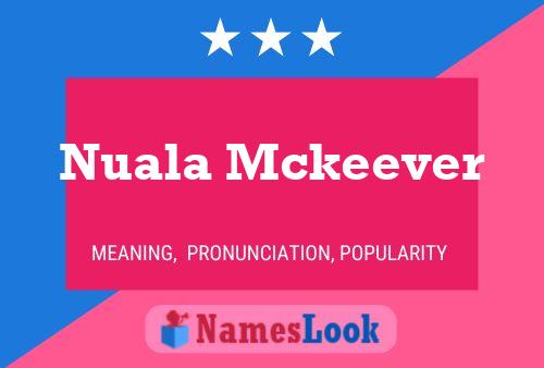 Póster del nombre Nuala Mckeever