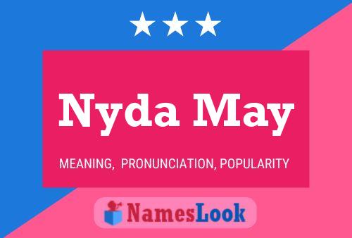 Póster del nombre Nyda May