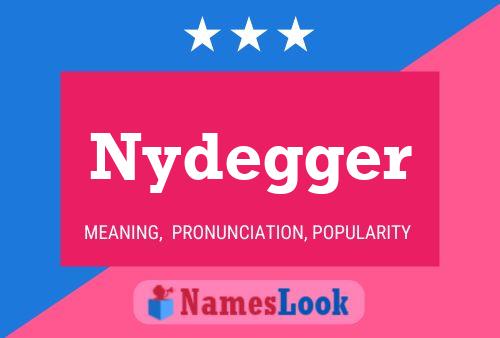 Póster del nombre Nydegger