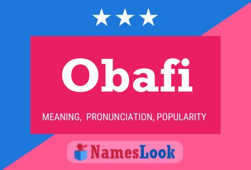 Póster del nombre Obafi