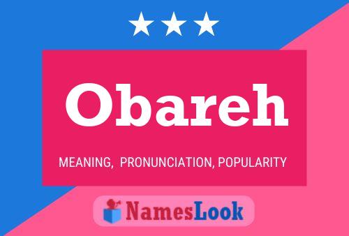 Póster del nombre Obareh