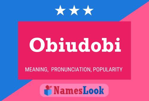 Póster del nombre Obiudobi