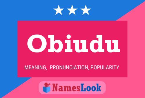 Póster del nombre Obiudu