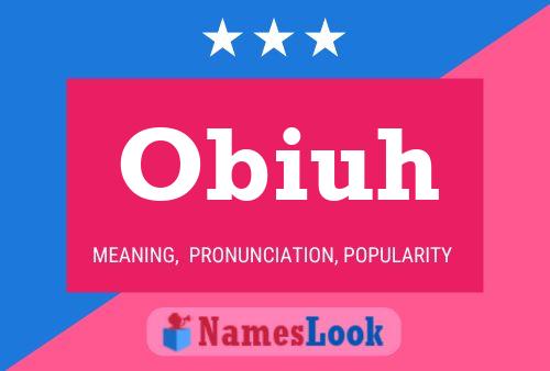 Póster del nombre Obiuh