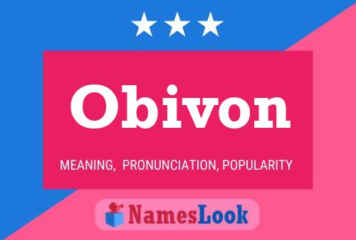 Póster del nombre Obivon