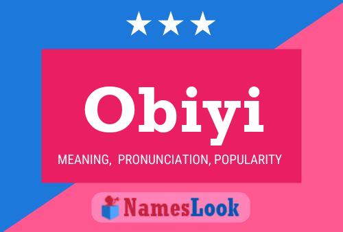 Póster del nombre Obiyi