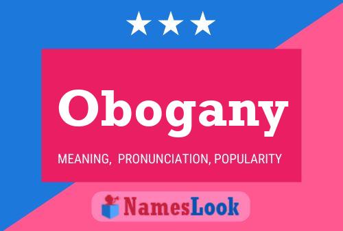 Póster del nombre Obogany