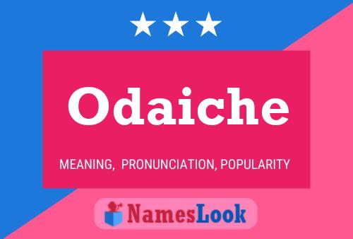 Póster del nombre Odaiche