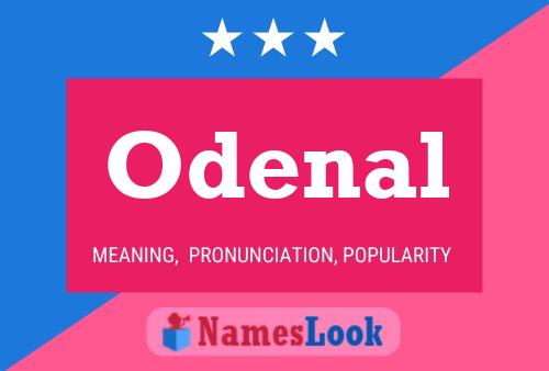 Póster del nombre Odenal