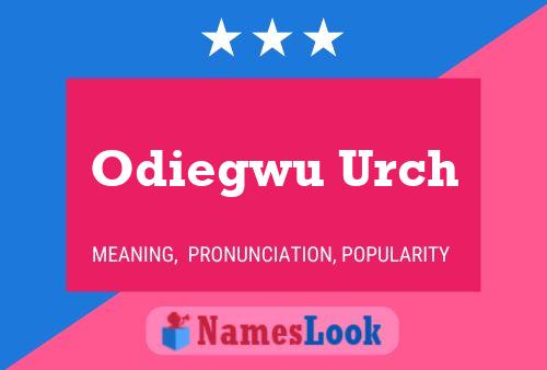 Póster del nombre Odiegwu Urch