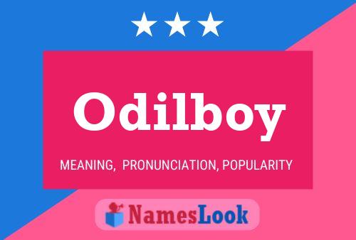 Póster del nombre Odilboy