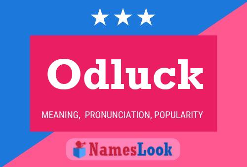 Póster del nombre Odluck