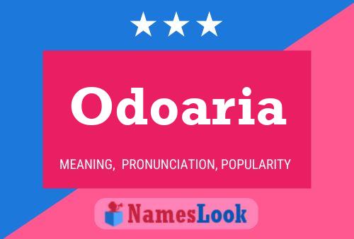 Póster del nombre Odoaria