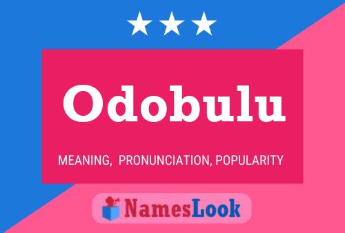 Póster del nombre Odobulu