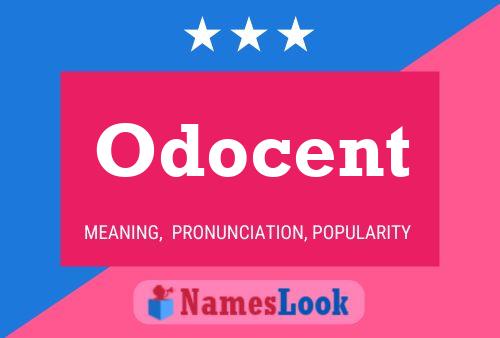 Póster del nombre Odocent