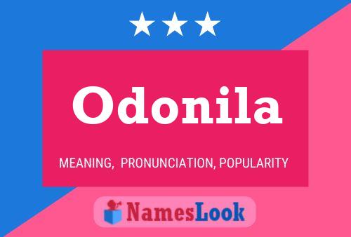 Póster del nombre Odonila