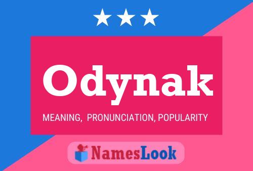 Póster del nombre Odynak