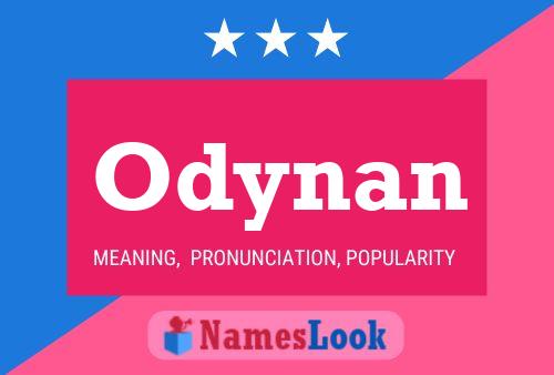 Póster del nombre Odynan