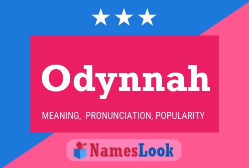 Póster del nombre Odynnah