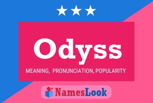 Póster del nombre Odyss