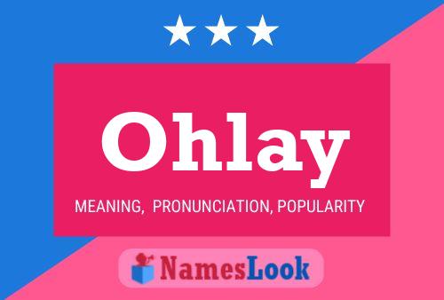 Póster del nombre Ohlay