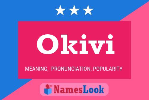 Póster del nombre Okivi