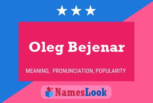 Póster del nombre Oleg Bejenar