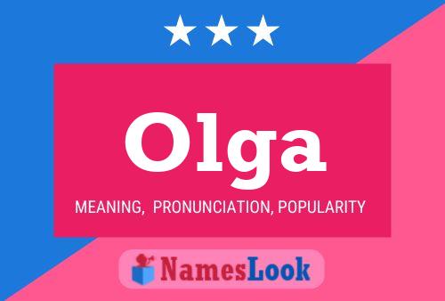 Póster del nombre Olga