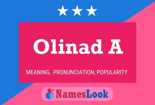 Póster del nombre Olinad A