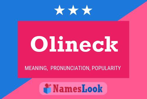 Póster del nombre Olineck