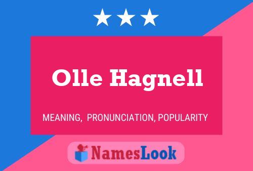 Póster del nombre Olle Hagnell