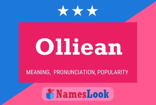 Póster del nombre Olliean