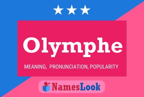 Póster del nombre Olymphe