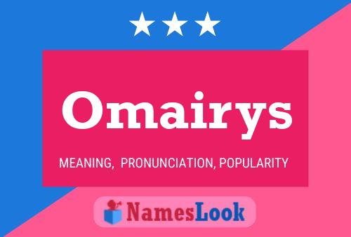 Póster del nombre Omairys