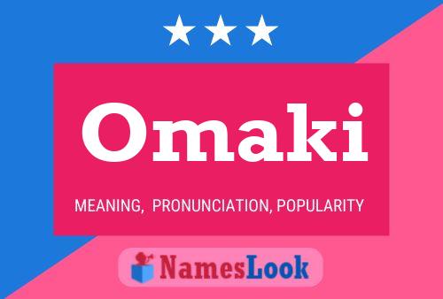 Póster del nombre Omaki