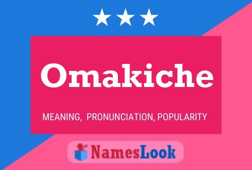 Póster del nombre Omakiche