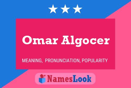 Póster del nombre Omar Algocer