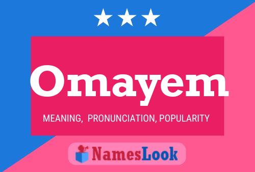 Póster del nombre Omayem