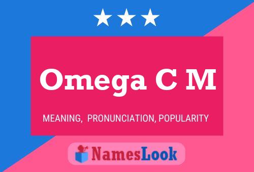 Póster del nombre Omega C M