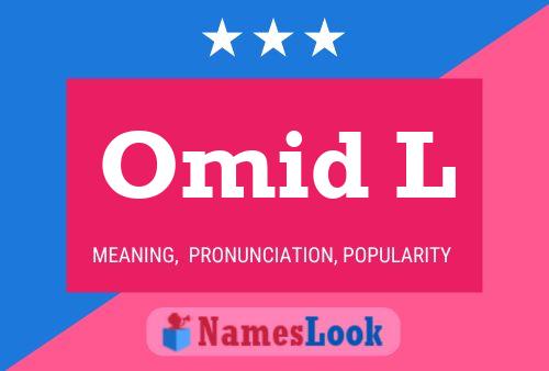 Póster del nombre Omid L