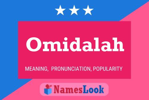 Póster del nombre Omidalah