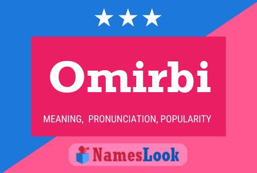 Póster del nombre Omirbi