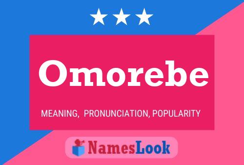 Póster del nombre Omorebe