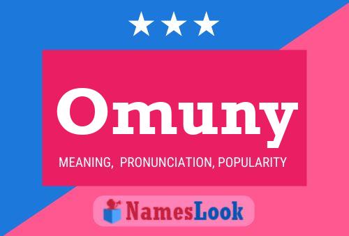 Póster del nombre Omuny