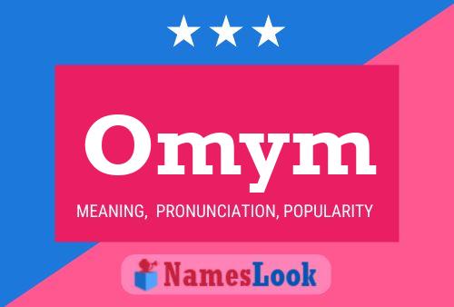 Póster del nombre Omym